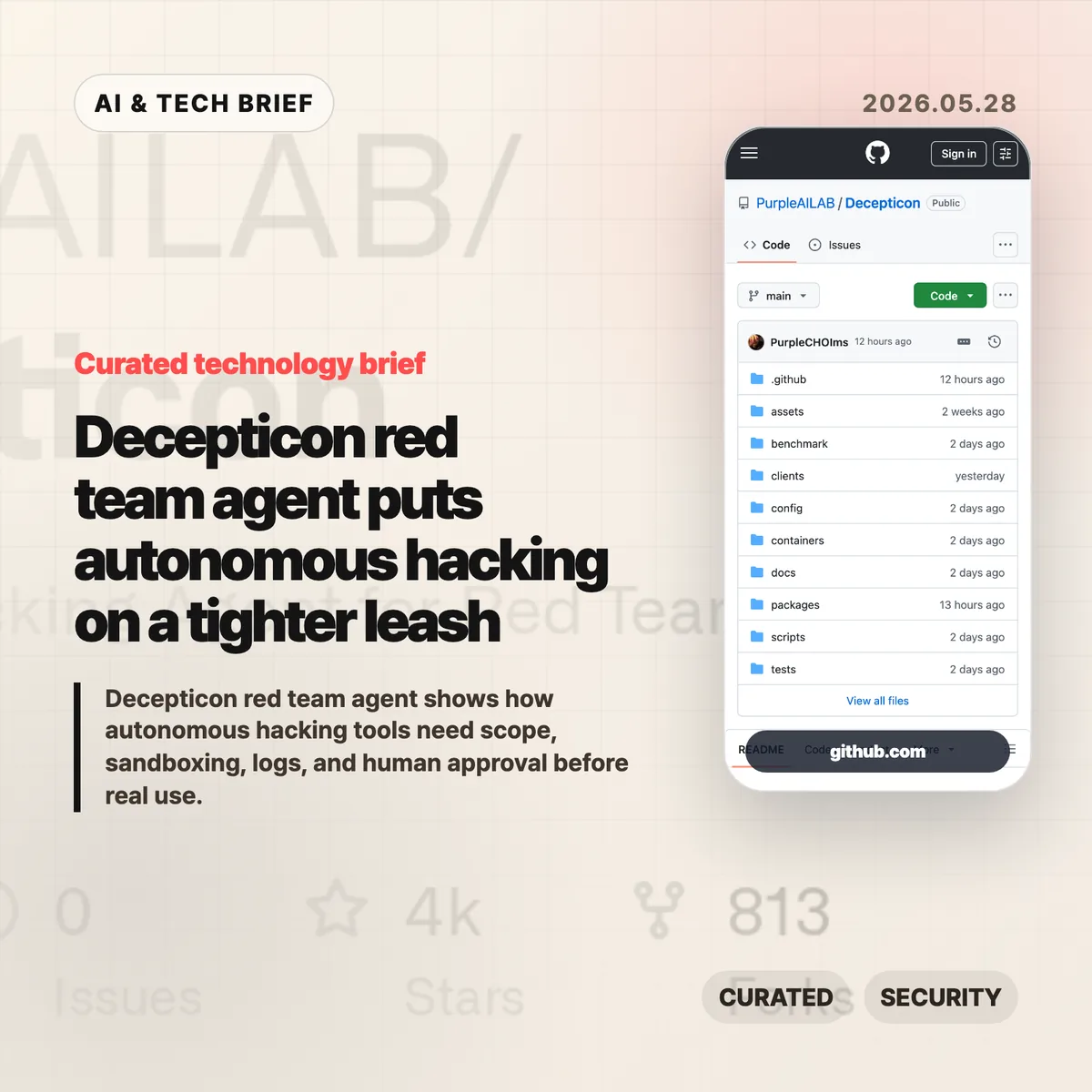 Decepticon red team agent puts autonomous hacking on a tighter leash