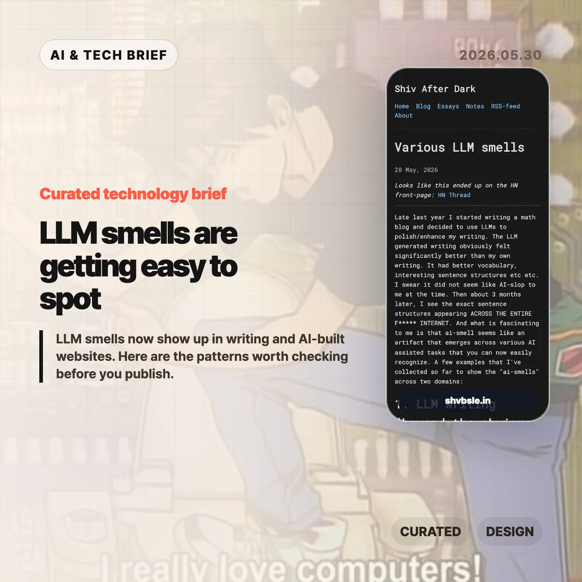 LLM smells are getting easy to spot