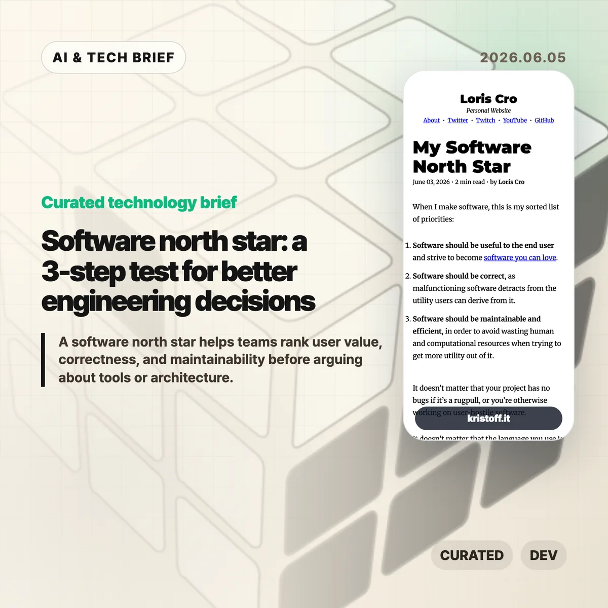 software north star