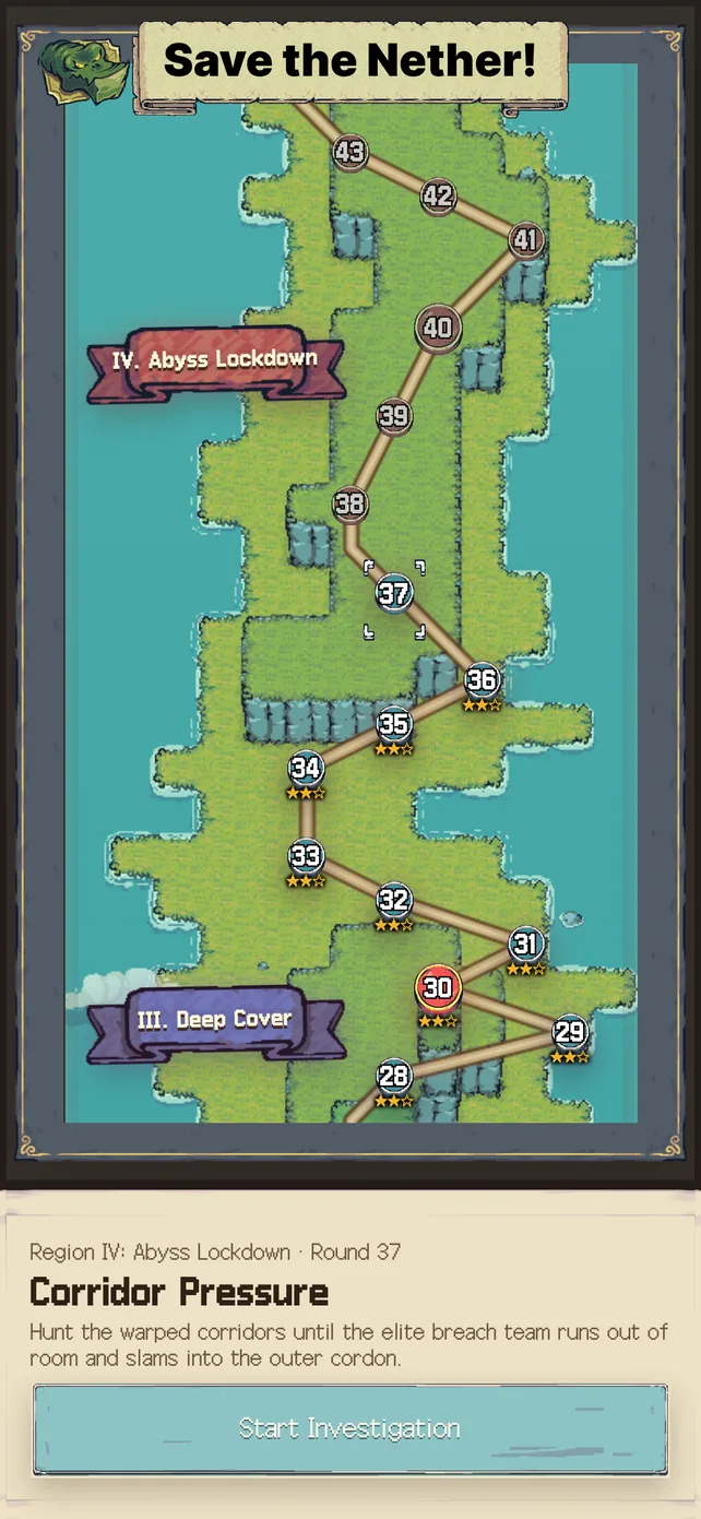 Netherguard regional campaign map